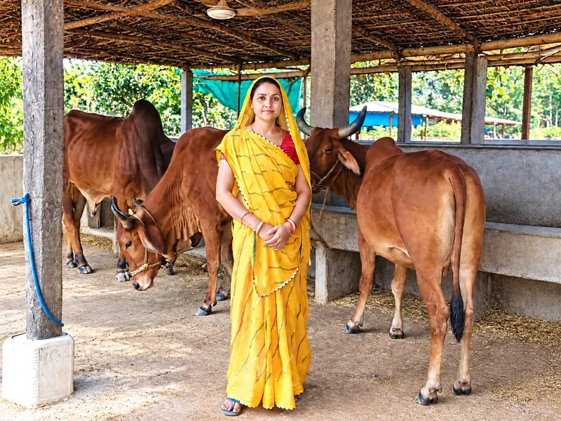 स्व सहायता समूह से जुड़कर आत्मनिर्भर बनीं मीना दीदी