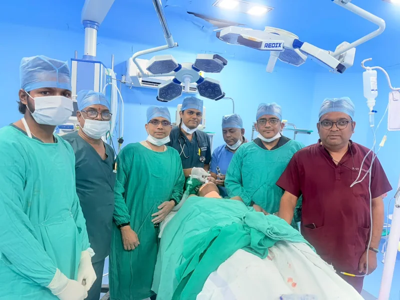 जिला चिकित्सालय विदिशा में थायराइड की बड़ी गठान का सफल ऑपरेशन, स्वास्थ्य सेवाओं में बड़ी उपलब्धि